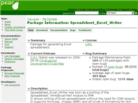 PEAR - Spreadsheet_Excel_Writer
